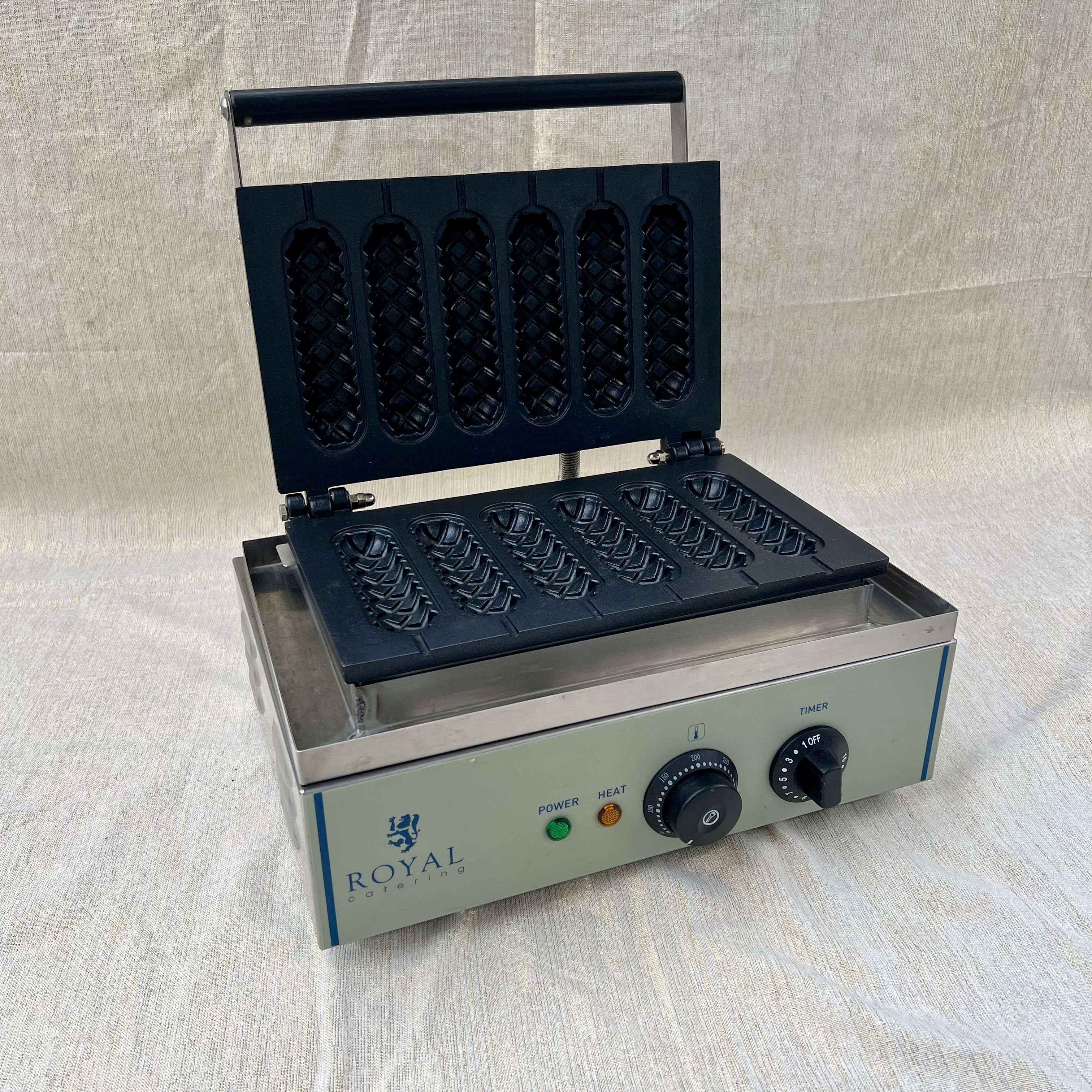 Waffeleisen - Waffel am Stiel